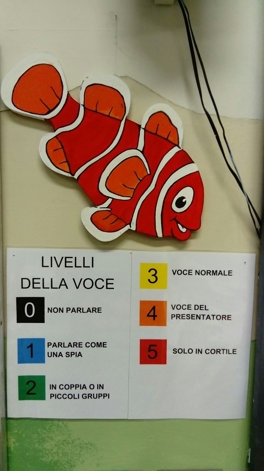Nemo di legno e voce