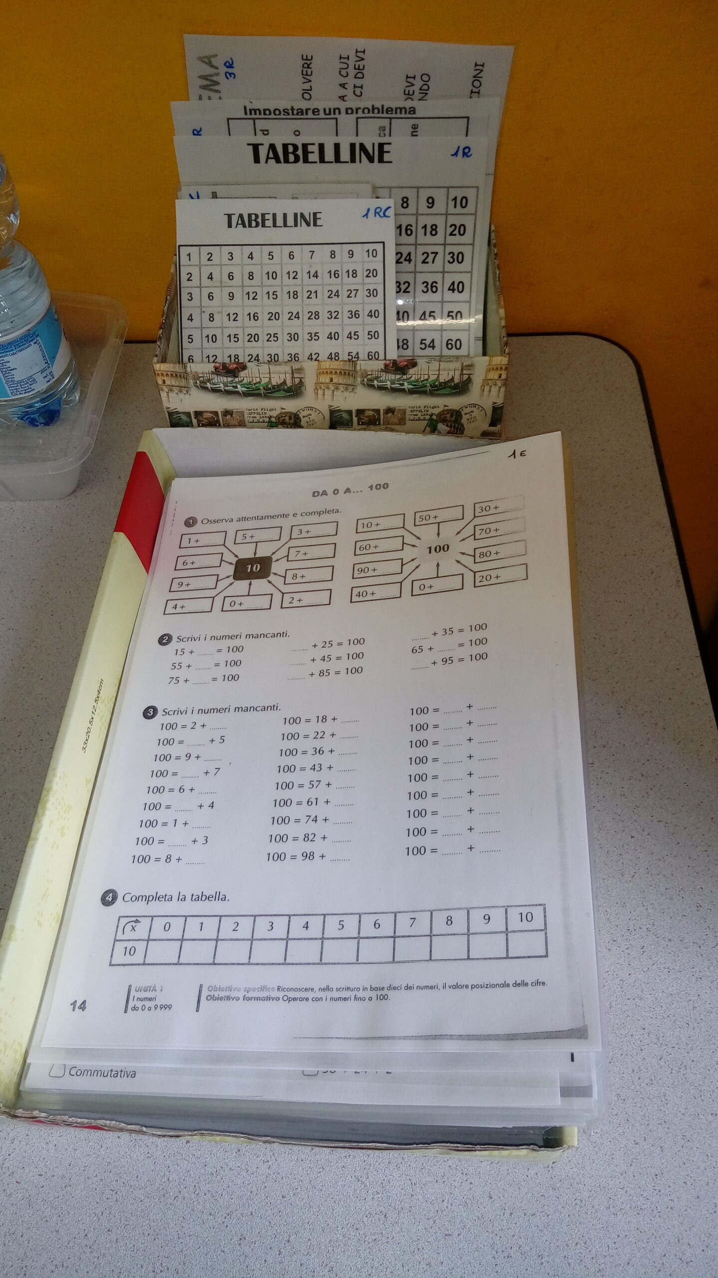 matematica - schede di rinforzo